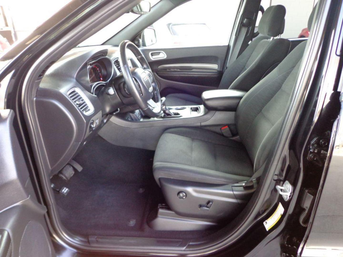 2019 BLACK DODGE DURANGO SXT PLUS (1C4RDJAG5KC) with an 3.6L engine, Automatic transmission, located at 6610 L St., Omaha, NE, 68117, (402) 731-7800, 41.212872, -96.014702 - THIS VEHICLE HAS A BEEN FULLY INSPECTED AND HAS A CLEAN TITLE WITH A FREE CARFAX REPORT PROVIDED! 1-OWNER, CLEAN CARFAX, LOW MILEAGE, BLACKTOP PACKAGE, 2ND ROW CAPTAINS, SUNROOF, BLIND SPOT AND CROSS PATH DETECTION, PARK ASSISTAND NEWER TIRES! *****We have found that most customers do the major - Photo#11