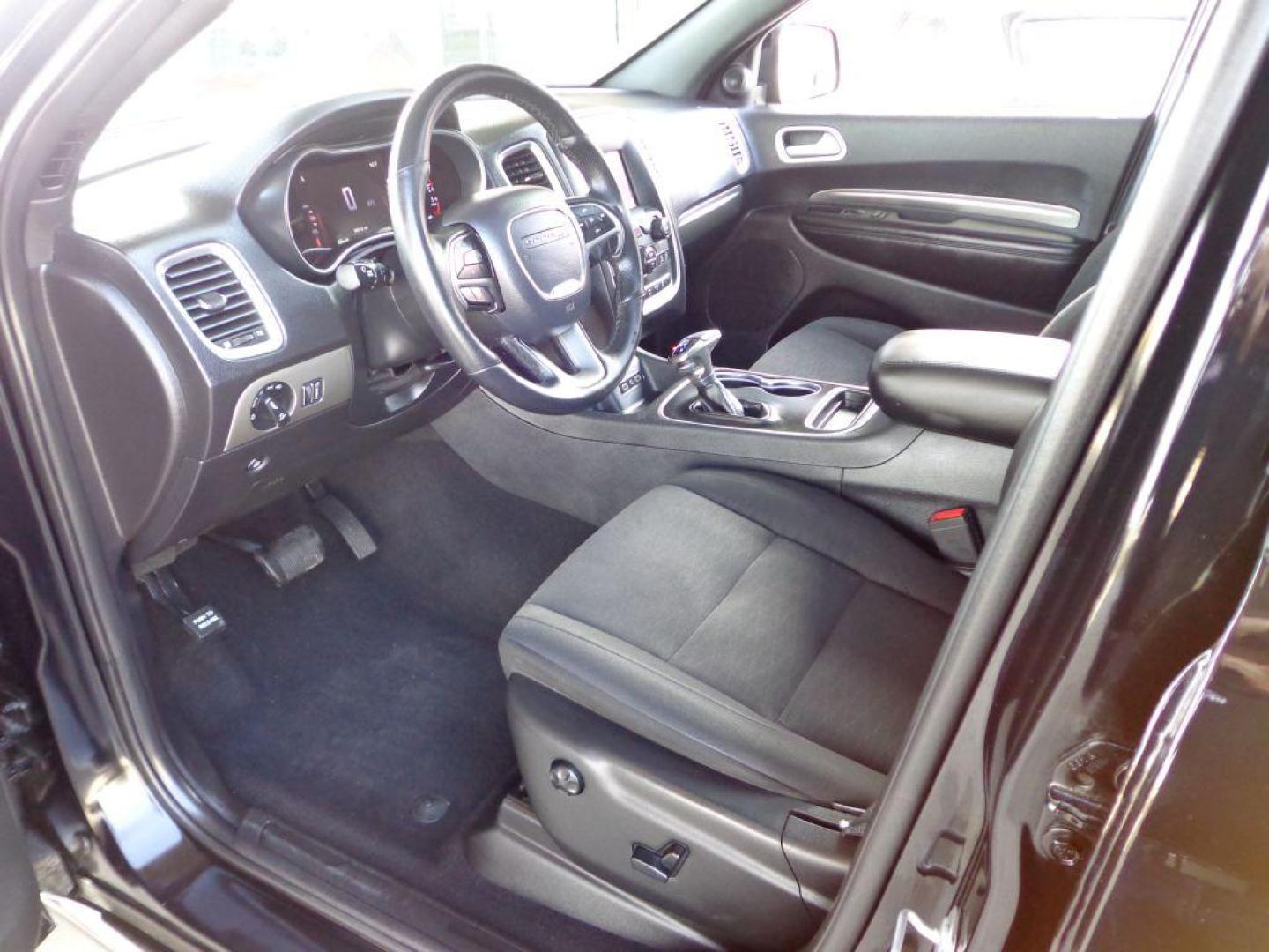 2019 BLACK DODGE DURANGO SXT PLUS (1C4RDJAG5KC) with an 3.6L engine, Automatic transmission, located at 6610 L St., Omaha, NE, 68117, (402) 731-7800, 41.212872, -96.014702 - THIS VEHICLE HAS A BEEN FULLY INSPECTED AND HAS A CLEAN TITLE WITH A FREE CARFAX REPORT PROVIDED! 1-OWNER, CLEAN CARFAX, LOW MILEAGE, BLACKTOP PACKAGE, 2ND ROW CAPTAINS, SUNROOF, BLIND SPOT AND CROSS PATH DETECTION, PARK ASSISTAND NEWER TIRES! *****We have found that most customers do the major - Photo#13