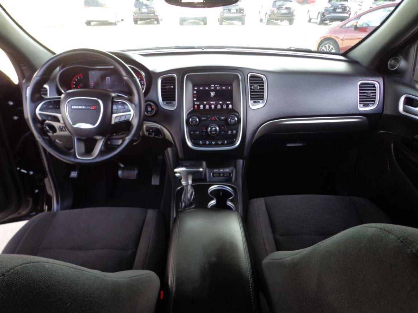 2019 BLACK DODGE DURANGO SXT PLUS (1C4RDJAG5KC) with an 3.6L engine, Automatic transmission, located at 6610 L St., Omaha, NE, 68117, (402) 731-7800, 41.212872, -96.014702 - THIS VEHICLE HAS A BEEN FULLY INSPECTED AND HAS A CLEAN TITLE WITH A FREE CARFAX REPORT PROVIDED! 1-OWNER, CLEAN CARFAX, LOW MILEAGE, BLACKTOP PACKAGE, 2ND ROW CAPTAINS, SUNROOF, BLIND SPOT AND CROSS PATH DETECTION, PARK ASSISTAND NEWER TIRES! *****We have found that most customers do the major - Photo#22