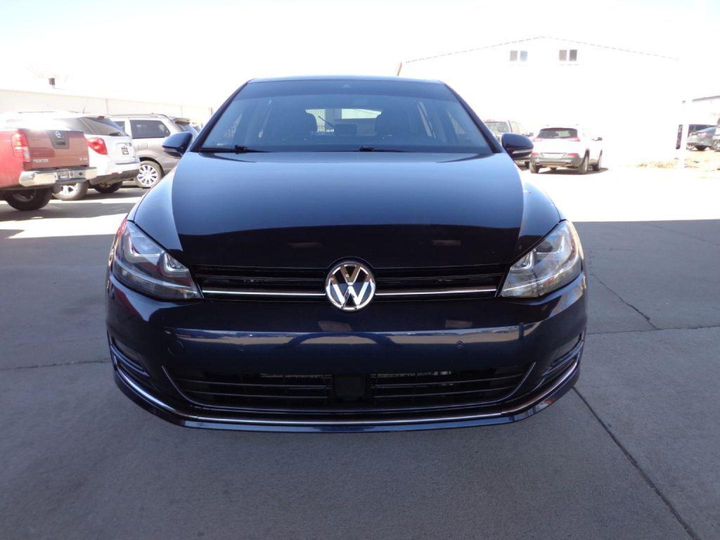 2017 BLUE VOLKSWAGEN GOLF SEL (3VW217AUXHM) with an 1.8L engine, Automatic transmission, located at 6610 L St., Omaha, NE, 68117, (402) 731-7800, 41.212872, -96.014702 - THIS VEHICLE HAS A BEEN FULLY INSPECTED AND HAS A CLEAN TITLE WITH A FREE CARFAX REPORT PROVIDED! 2-OWNER, CLEAN CARFAX, LOW MILEAGE, SUNROOF, HEATED LEATHER, FENDER AUDIO, BLIND SPOT ASSIST AND NEWER TIRES! *****We have found that most customers do the majority of their shopping online befor - Photo#1