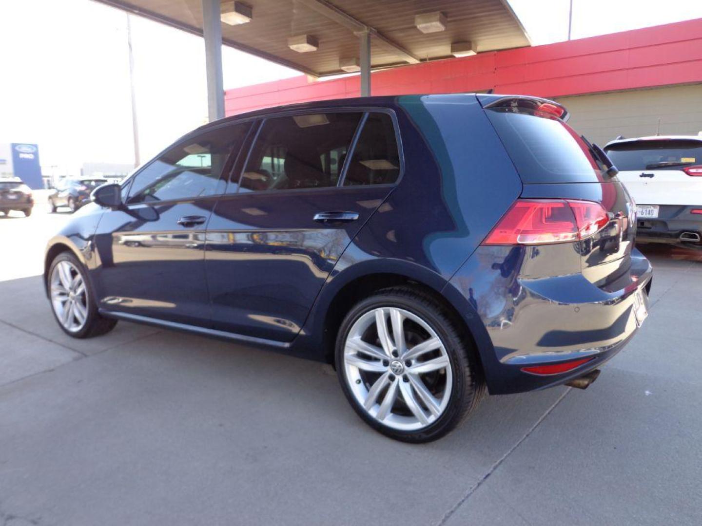 2017 BLUE VOLKSWAGEN GOLF SEL (3VW217AUXHM) with an 1.8L engine, Automatic transmission, located at 6610 L St., Omaha, NE, 68117, (402) 731-7800, 41.212872, -96.014702 - THIS VEHICLE HAS A BEEN FULLY INSPECTED AND HAS A CLEAN TITLE WITH A FREE CARFAX REPORT PROVIDED! 2-OWNER, CLEAN CARFAX, LOW MILEAGE, SUNROOF, HEATED LEATHER, FENDER AUDIO, BLIND SPOT ASSIST AND NEWER TIRES! *****We have found that most customers do the majority of their shopping online befor - Photo#5