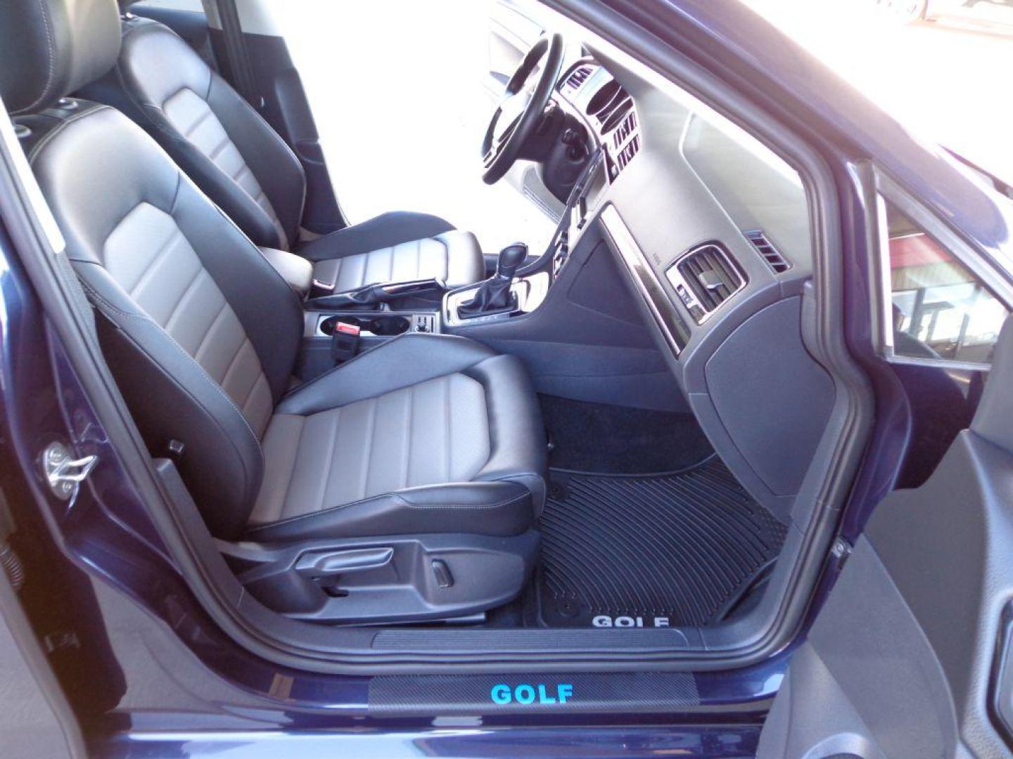 2017 BLUE VOLKSWAGEN GOLF SEL (3VW217AUXHM) with an 1.8L engine, Automatic transmission, located at 6610 L St., Omaha, NE, 68117, (402) 731-7800, 41.212872, -96.014702 - THIS VEHICLE HAS A BEEN FULLY INSPECTED AND HAS A CLEAN TITLE WITH A FREE CARFAX REPORT PROVIDED! 2-OWNER, CLEAN CARFAX, LOW MILEAGE, SUNROOF, HEATED LEATHER, FENDER AUDIO, BLIND SPOT ASSIST AND NEWER TIRES! *****We have found that most customers do the majority of their shopping online befor - Photo#15