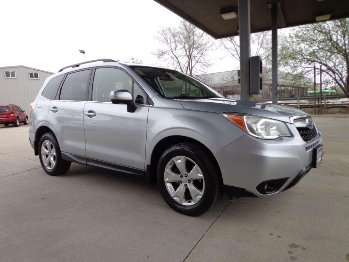 2015 SILVER SUBARU FORESTER 2.5I LIMITED (JF2SJAHC2FH) with an 2.5L engine, Automatic transmission, located at 6610 L St., Omaha, NE, 68117, (402) 731-7800, 41.212872, -96.014702 - THIS VEHICLE HAS A BEEN FULLY INSPECTED AND HAS A CLEAN TITLE WITH A FREE CARFAX REPORT PROVIDED! 2-OWNER, CLEAN CARFAX, LOW MILEAGE, HEATED SEATS, SUNROOF, REMOTE START AND NEWER TIRES! *****We have found that most customers do the majority of their shopping online before visiting a ealership. - Photo#2