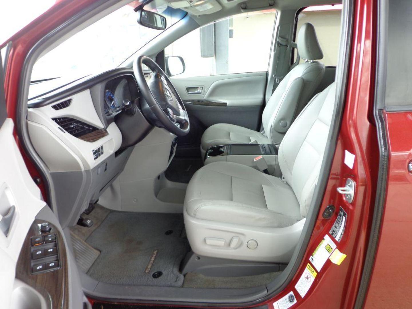 2015 RED TOYOTA SIENNA XLE (5TDYK3DC2FS) with an 3.5L engine, Automatic transmission, located at 6610 L St., Omaha, NE, 68117, (402) 731-7800, 41.212872, -96.014702 - THIS VEHICLE HAS A BEEN FULLY INSPECTED AND HAS A CLEAN TITLE WITH A FREE CARFAX REPORT CLEAN CARFAX, LOW MILEAGE, SUNROOF *****We have found that most customers do the majority of their shopping online before visiting a ealership. For this reason we feel it necessary to have a competitive pri - Photo#11