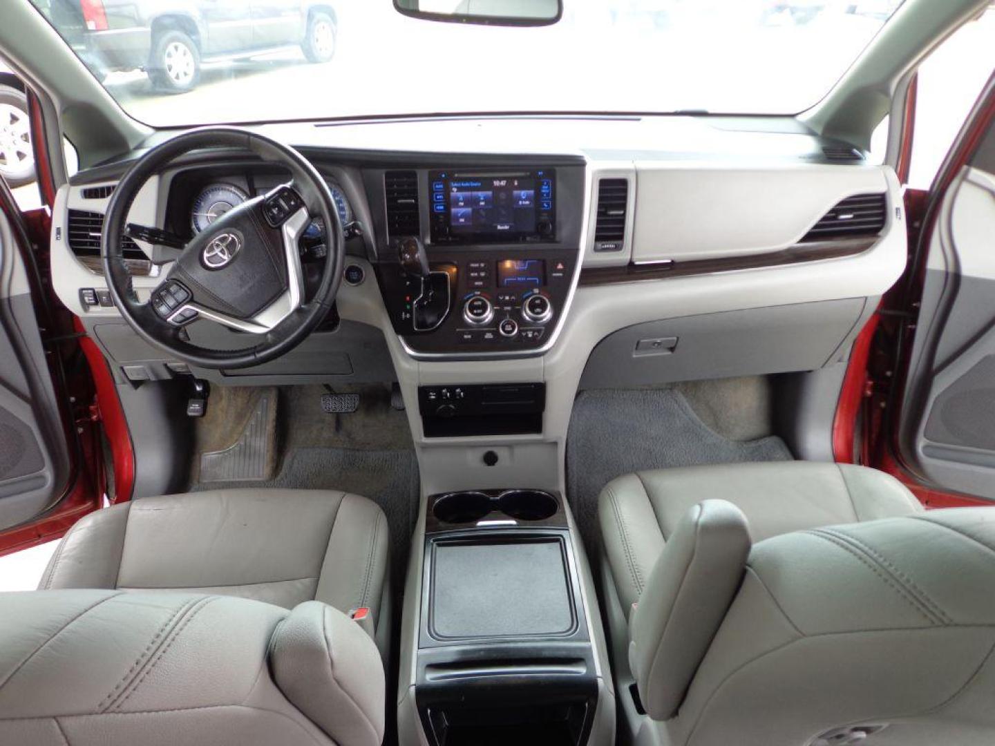 2015 RED TOYOTA SIENNA XLE (5TDYK3DC2FS) with an 3.5L engine, Automatic transmission, located at 6610 L St., Omaha, NE, 68117, (402) 731-7800, 41.212872, -96.014702 - THIS VEHICLE HAS A BEEN FULLY INSPECTED AND HAS A CLEAN TITLE WITH A FREE CARFAX REPORT CLEAN CARFAX, LOW MILEAGE, SUNROOF *****We have found that most customers do the majority of their shopping online before visiting a ealership. For this reason we feel it necessary to have a competitive pri - Photo#22