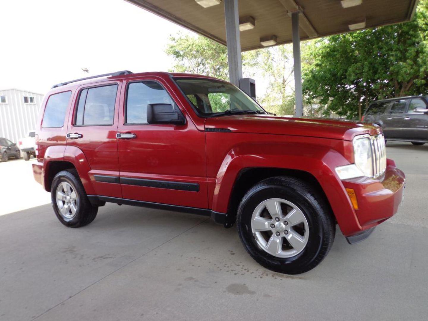 2010 MAROON JEEP LIBERTY SPORT (1J4PN2GK2AW) with an 3.7L engine, Automatic transmission, located at 6610 L St., Omaha, NE, 68117, (402) 731-7800, 41.212872, -96.014702 - THIS VEHICLE HAS A BEEN FULLY INSPECTED AND HAS A CLEAN TITLE WITH A FREE CARFAX REPORT PROVIDED! FRESH-TRADE IN WITH A CLEAN CARFAX, LOW MILEAGE AND NEWER TIRES! *****We have found that most customers do the majority of their shopping online before visiting a ealership. For this reason we feel - Photo#2