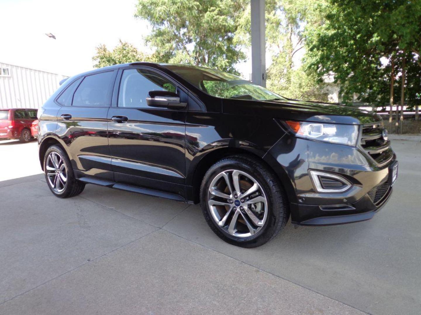 2015 BLACK FORD EDGE SPORT (2FMPK4AP1FB) with an 2.7L engine, Automatic transmission, located at 6610 L St., Omaha, NE, 68117, (402) 731-7800, 41.212872, -96.014702 - THIS VEHICLE HAS A BEEN FULLY INSPECTED AND HAS A CLEAN TITLE WITH A FREE CARFAX REPORT PROVIDED! 2-OWNER, CLEAN CARFAX, LOW MILEAGE, NAV, PANORAMIC ROOF, BLIND SPOT, HEATED/COOLED SEATS, PARK ASSIST, ADAPTIVE CRUISE, HID HEADLIGHTS AND MUCH MORE! *****We have found that most customers do the m - Photo#2