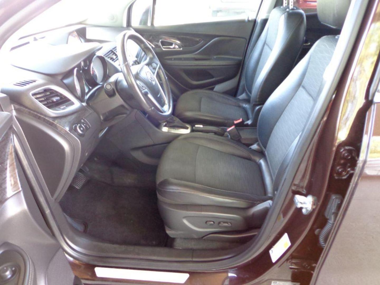 2015 BROWN BUICK ENCORE CONVENIENCE (KL4CJFSB9FB) with an 1.4L engine, Automatic transmission, located at 6610 L St., Omaha, NE, 68117, (402) 731-7800, 41.212872, -96.014702 - Photo#12