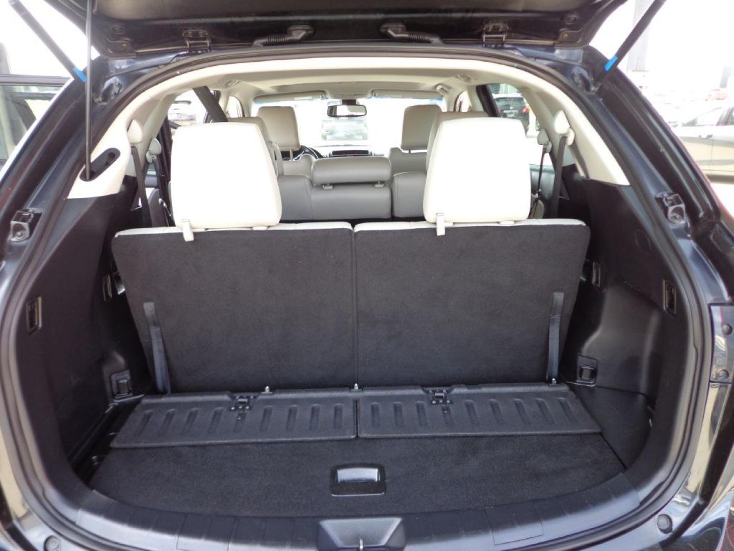 2014 BLACK MAZDA CX-9 GRAND TOURING (JM3TB3DV2E0) with an 3.7L engine, Automatic transmission, located at 6610 L St., Omaha, NE, 68117, (402) 731-7800, 41.212872, -96.014702 - THIS VEHICLE HAS A BEEN FULLY INSPECTED AND HAS A CLEAN TITLE WITH A FREE CARFAX REPORT PROVIDED! 2-OWNER, CLEAN CARFAX, LOW MILEAGE, LOADED WITH OPTIONS AND NEWER TIRES! *****We have found that most customers do the majority of their shopping online before visiting a ealership. For this reason- Photo#21