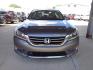 2014 GRAY HONDA ACCORD EXL (1HGCR3F84EA) with an 3.5L engine, Continuously Variable transmission, located at 6610 L St., Omaha, NE, 68117, (402) 731-7800, 41.212872, -96.014702 - THIS VEHICLE HAS A BEEN FULLY INSPECTED AND HAS A CLEAN TITLE WITH A FREE CARFAX REPORT PROVIDED. CLEAN CARFAX, LOW MILEAGE, WITH NEWER TIRES! *****We have found that most customers do the majority of their shopping online before visiting a ealership. For this reason we feel it necessary to hav- Photo#1