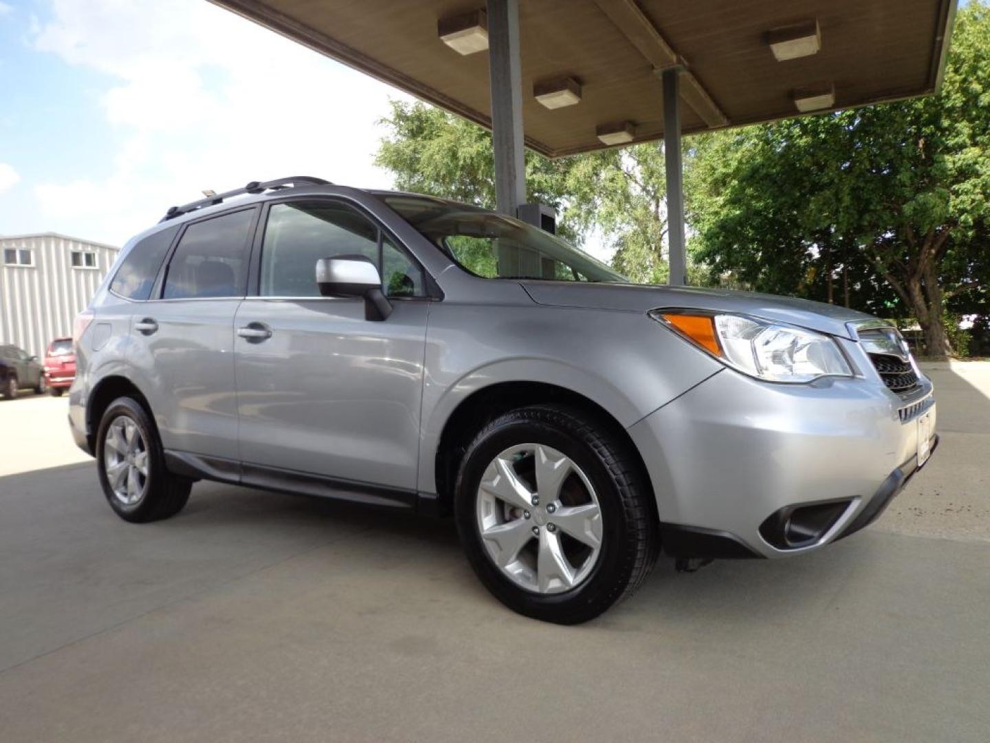 2014 SILVER SUBARU FORESTER 2.5I LIMITED (JF2SJAHC2EH) with an 2.5L engine, Continuously Variable transmission, located at 6610 L St., Omaha, NE, 68117, (402) 731-7800, 41.212872, -96.014702 - THIS VEHICLE HAS A BEEN FULLY INSPECTED AND HAS A CLEAN TITLE WITH A FREE CARFAX REPORT PROVIDED! 2-OWNER, CLEAN CARFAX, LOW MILEAGE, HEATED LEATHER, SUNROOF, AND NEWER TIRES! *****We have found that most customers do the majority of their shopping online before visiting a ealership. For this r- Photo#2