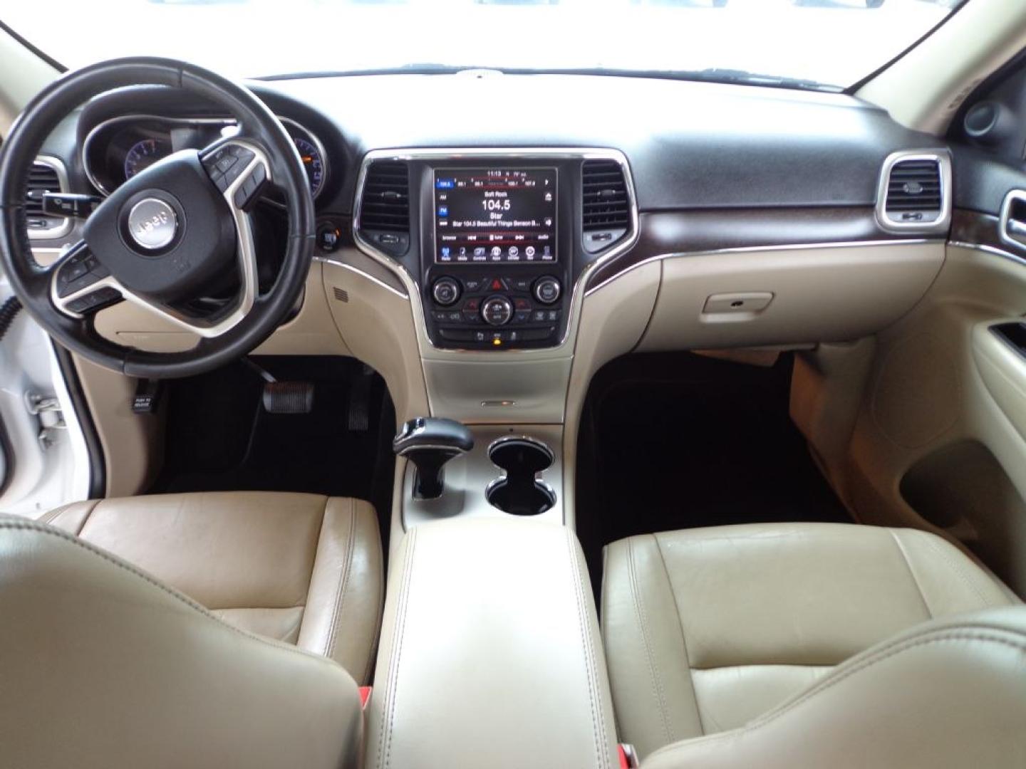 2014 WHITE JEEP GRAND CHEROKEE LIMITED (1C4RJFBG6EC) with an 3.6L engine, Automatic transmission, located at 6610 L St., Omaha, NE, 68117, (402) 731-7800, 41.212872, -96.014702 - THIS VEHICLE HAS A BEEN FULLY INSPECTED AND HAS A CLEAN TITLE WITH A FREE CARFAX REPORT PROVIDED! SHARP LOW MILE LIMITED LOADED WITH OPTIONS AND A NICE SET OF MICHELINS! *****We have found that most customers do the majority of their shopping online before visiting a ealership. For this reason- Photo#22