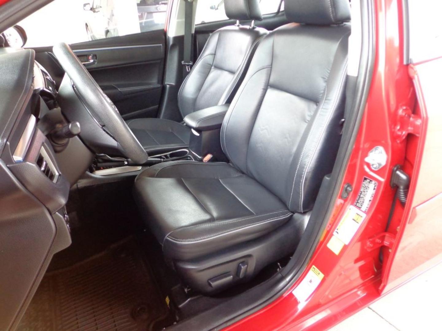 2015 RED TOYOTA COROLLA LE PREMIUM (2T1BURHE5FC) with an 1.8L engine, Automatic transmission, located at 6610 L St., Omaha, NE, 68117, (402) 731-7800, 41.212872, -96.014702 - THIS VEHICLE HAS A BEEN FULLY INSPECTED AND HAS A CLEAN TITLE WITH A FREE CARFAX REPORT PROVIDED! 2-OWNER, CLEAN CARFAX, LOW MILEAGE, HEATED LEATHER, SUNROOF, BACKUP CAM, NAV AND NEWER TIRES! *****We have found that most customers do the majority of their shopping online before visiting a ealer- Photo#12