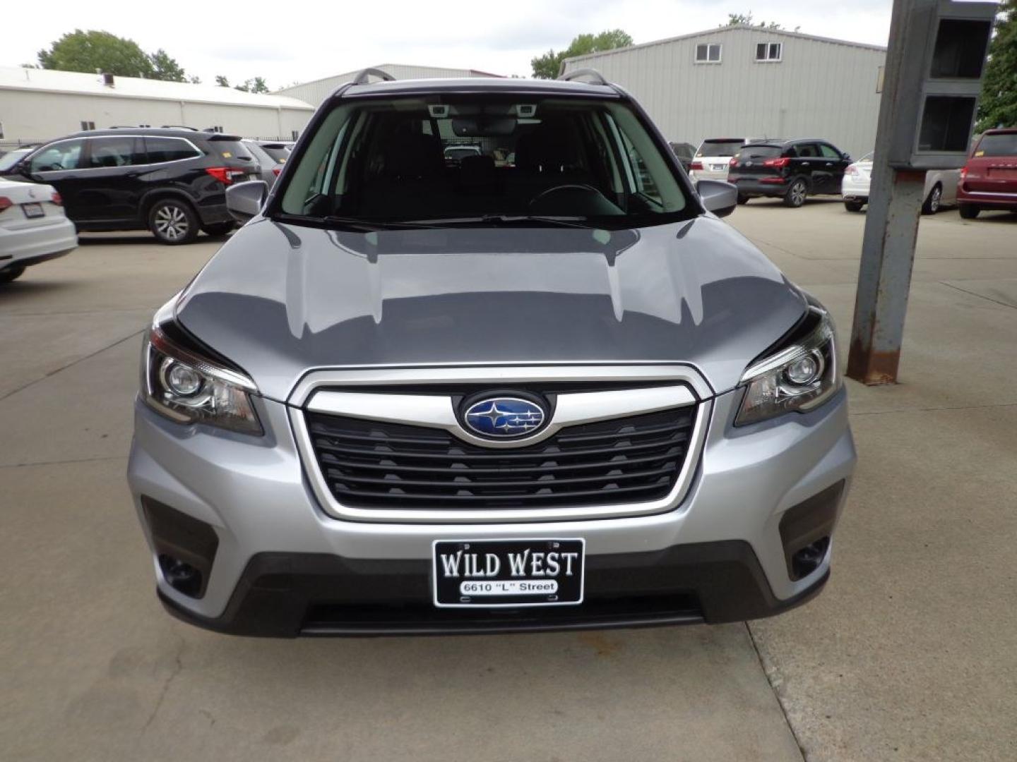 2019 SILVER SUBARU FORESTER PREMIUM (JF2SKAGC0KH) with an 2.5L engine, Continuously Variable transmission, located at 6610 L St., Omaha, NE, 68117, (402) 731-7800, 41.212872, -96.014702 - THIS VEHICLE HAS A BEEN FULLY INSPECTED AND HAS A CLEAN TITLE WITH A FREE CARFAX REPORT PROVIDED! 2-OWNER, CLEAN CARFAX, LOW MILEAGE, HEATED SEATS, SUNROOF AND MUCH MORE! *****We have found that most customers do the majority of their shopping online before visiting a ealership. For this reason- Photo#1