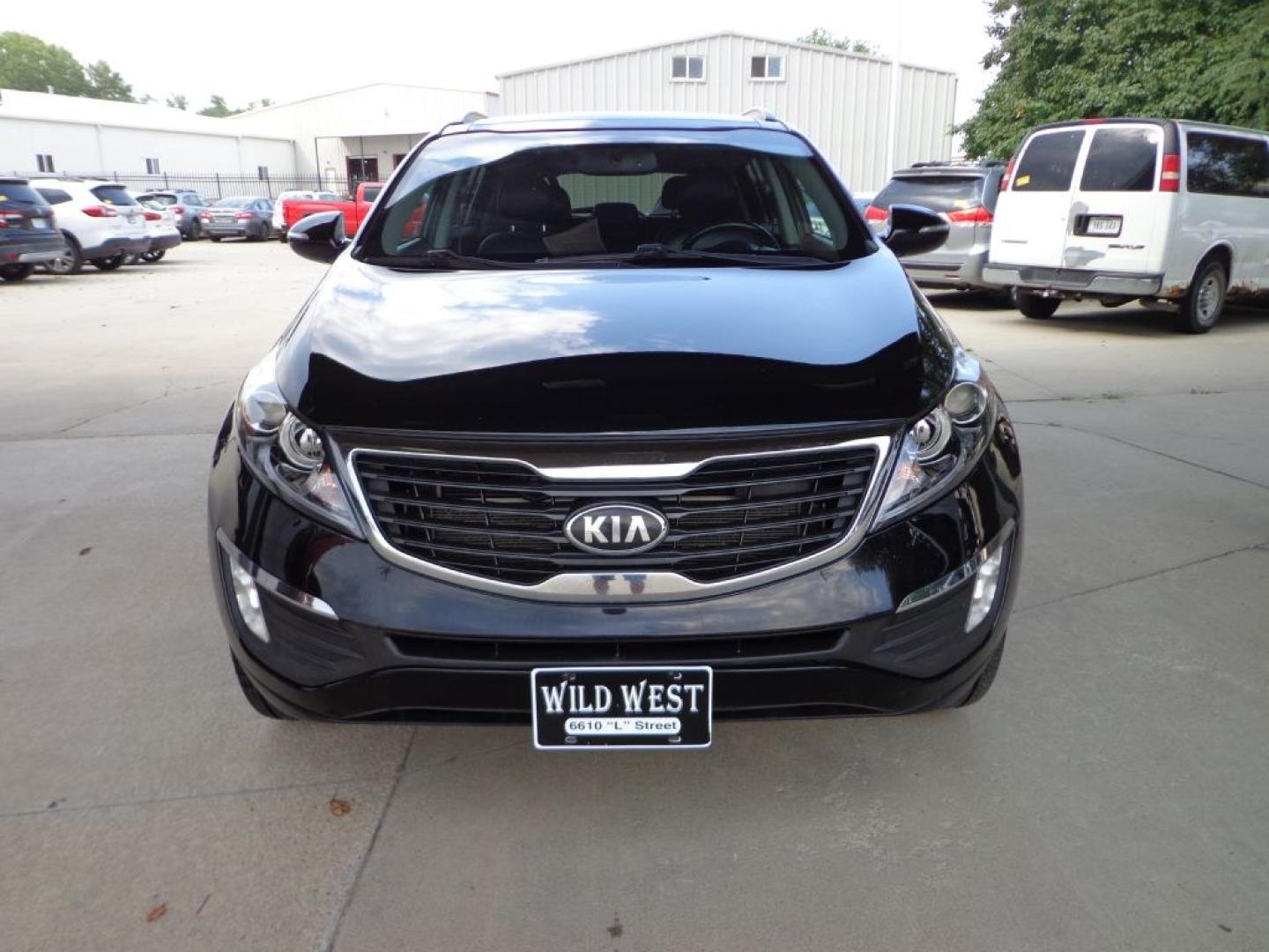 2013 BLACK KIA SPORTAGE EX (KNDPCCA20D7) with an 2.4L engine, Automatic transmission, located at 6610 L St., Omaha, NE, 68117, (402) 731-7800, 41.212872, -96.014702 - THIS VEHICLE HAS A BEEN FULLY INSPECTED AND HAS A CLEAN TITLE WITH A FREE CARFAX REPORT PROVIDED! 2-OWNER, CLEAN CARFAX, WELL CARED FOR, ALL WEATHER MATS, LEATHER, SUNROOF AND NEWER TIRES! *****We have found that most customers do the majority of their shopping online before visiting a ealershi- Photo#1