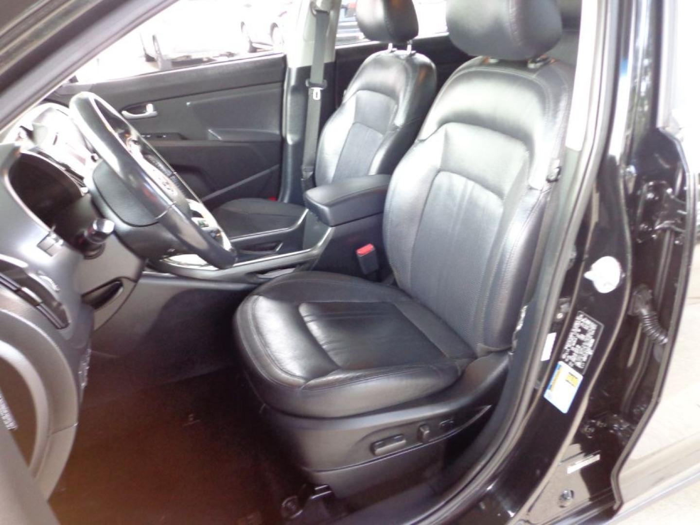 2013 BLACK KIA SPORTAGE EX (KNDPCCA20D7) with an 2.4L engine, Automatic transmission, located at 6610 L St., Omaha, NE, 68117, (402) 731-7800, 41.212872, -96.014702 - THIS VEHICLE HAS A BEEN FULLY INSPECTED AND HAS A CLEAN TITLE WITH A FREE CARFAX REPORT PROVIDED! 2-OWNER, CLEAN CARFAX, WELL CARED FOR, ALL WEATHER MATS, LEATHER, SUNROOF AND NEWER TIRES! *****We have found that most customers do the majority of their shopping online before visiting a ealershi- Photo#13