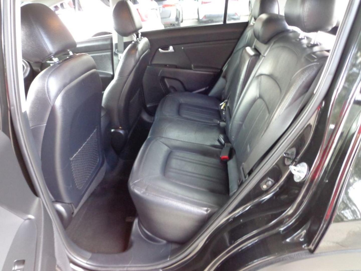 2013 BLACK KIA SPORTAGE EX (KNDPCCA20D7) with an 2.4L engine, Automatic transmission, located at 6610 L St., Omaha, NE, 68117, (402) 731-7800, 41.212872, -96.014702 - THIS VEHICLE HAS A BEEN FULLY INSPECTED AND HAS A CLEAN TITLE WITH A FREE CARFAX REPORT PROVIDED! 2-OWNER, CLEAN CARFAX, WELL CARED FOR, ALL WEATHER MATS, LEATHER, SUNROOF AND NEWER TIRES! *****We have found that most customers do the majority of their shopping online before visiting a ealershi- Photo#19