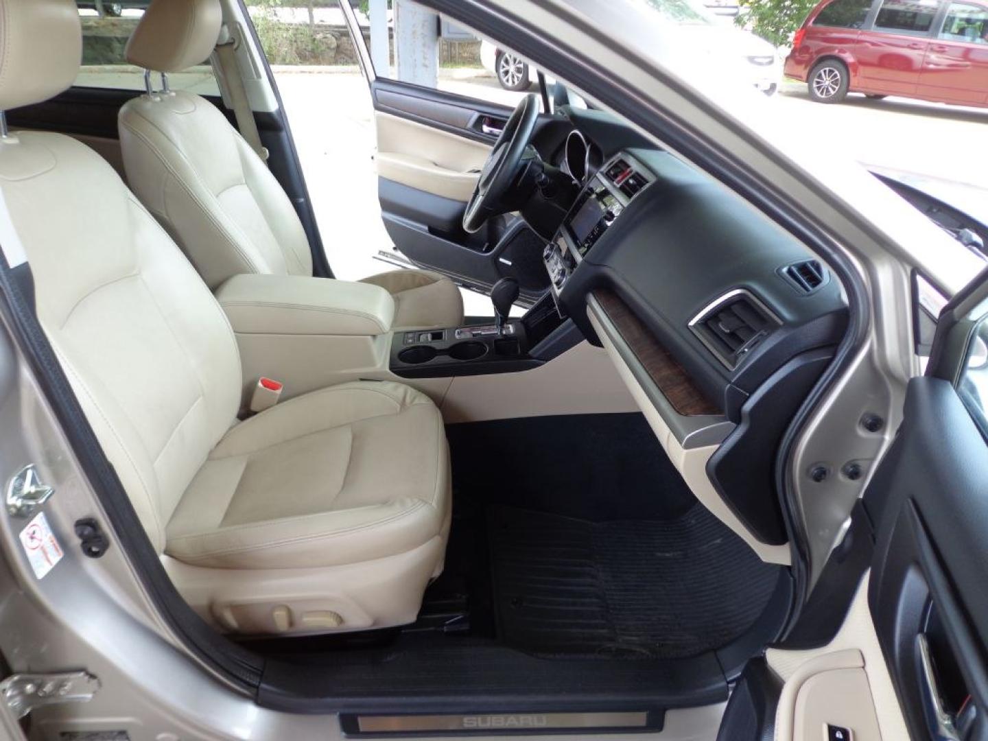 2016 TAN SUBARU OUTBACK 3.6R LIMITED (4S4BSENC2G3) with an 3.6L engine, Continuously Variable transmission, located at 6610 L St., Omaha, NE, 68117, (402) 731-7800, 41.212872, -96.014702 - THIS VEHICLE HAS A BEEN FULLY INSPECTED AND HAS A CLEAN TITLE WITH A FREE CARFAX REPORT PROVIDED! 2-OWNER, CLEAN CARFAX, LOW MILEAGE, RUST-FREE, LOADED WITH OPTIONS AND NEWER TIRES! *****We have found that most customers do the majority of their shopping online before visiting a ealership. For- Photo#15