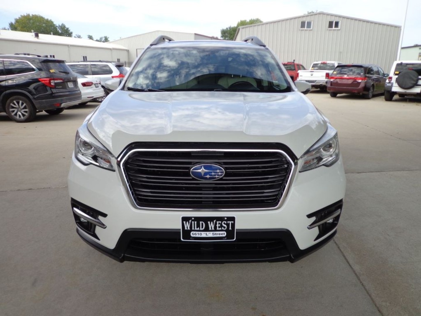 2019 WHITE SUBARU ASCENT LIMITED (4S4WMALD8K3) with an 2.4L engine, Automatic transmission, located at 6610 L St., Omaha, NE, 68117, (402) 731-7800, 41.212872, -96.014702 - THIS VEHICLE HAS A BEEN FULLY INSPECTED AND HAS A CLEAN TITLE WITH A FREE CARFAX REPORT PROVIDED! SHARP 1-OWNER, CLEAN CARFAX, LOW MILEAGE, PANORAMIC ROOF, NAV, NEWER TIRES AND MUCH MORE! *****We have found that most customers do the majority of their shopping online before visiting a ealership- Photo#1