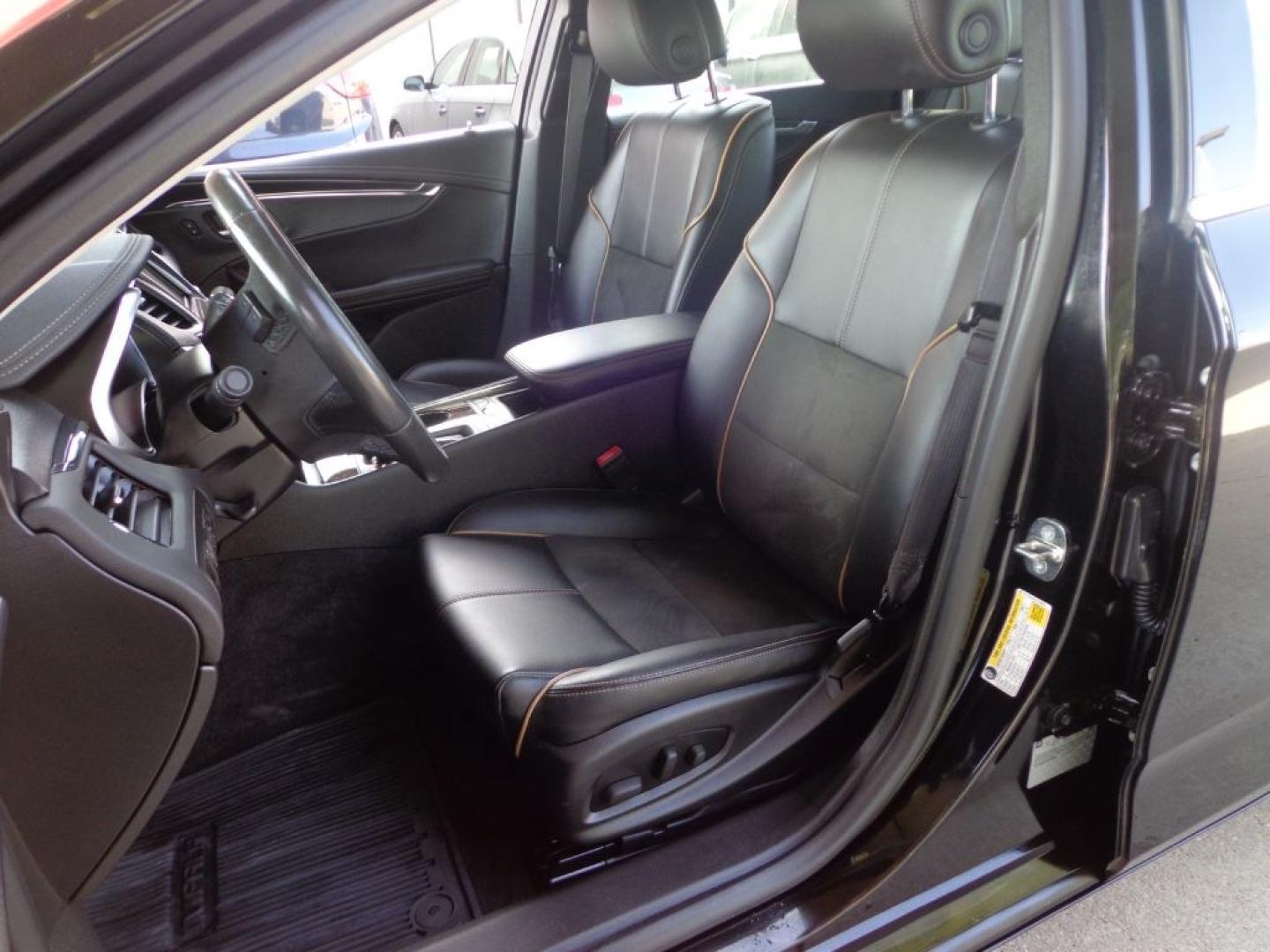 2014 BLACK CHEVROLET IMPALA LT (1G1125S31EU) with an 3.6L engine, Automatic transmission, located at 6610 L St., Omaha, NE, 68117, (402) 731-7800, 41.212872, -96.014702 - THIS VEHICLE HAS A BEEN FULLY INSPECTED AND HAS A CLEAN TITLE WITH A FREE CARFAX REPORT PROVIDED! SHARP. 1-OWNER, CLEAN CARFAX, LOW MILEAGE, SUNROOF, DRIVER ASSIST, HEATED LEATHER AND NEWER TIRES! *****We have found that most customers do the majority of their shopping online before visiting a- Photo#13